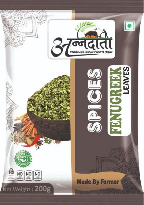 Annadata Fenugreek Leaves (Kasuri Methi) – 200g